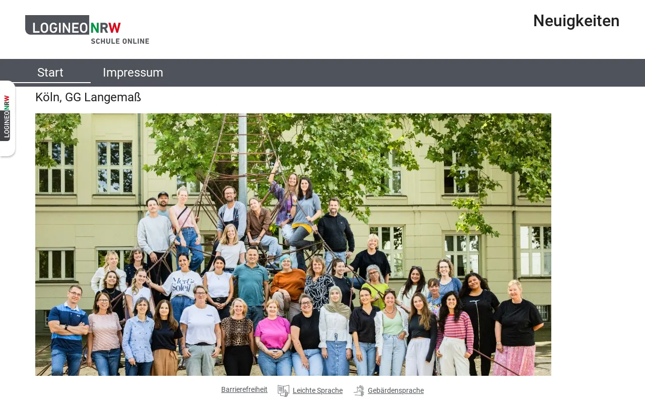 Screenshot of 111790.nrw.schule