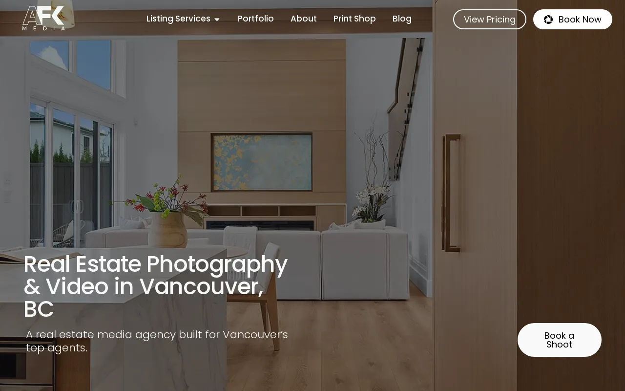 Screenshot of afkmedia.ca