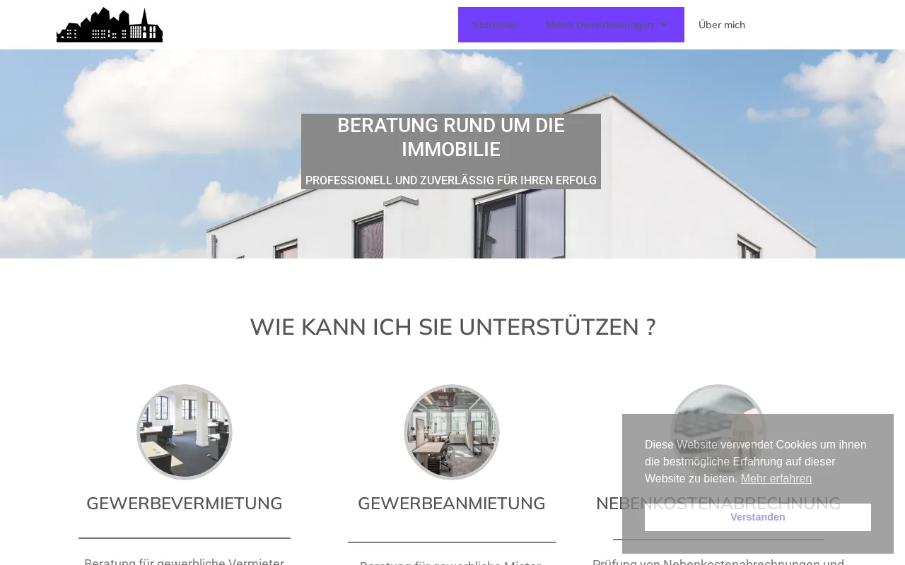 Screenshot of aks-immobilienmanagement.de