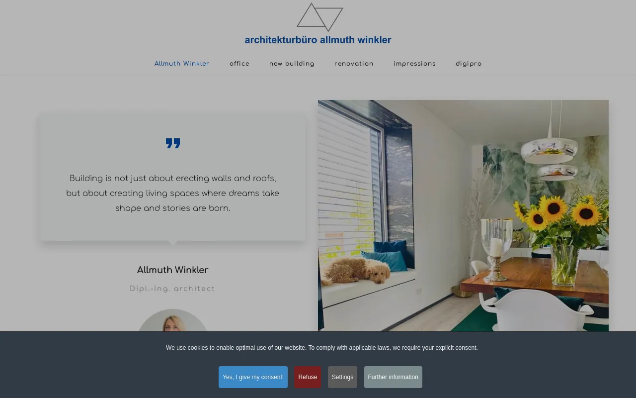Screenshot of architekturbuero-winkler.de