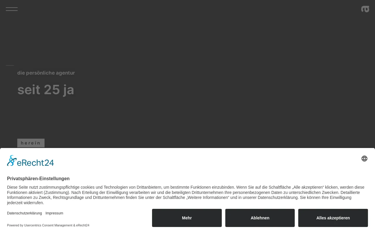 Screenshot of artismedia.de