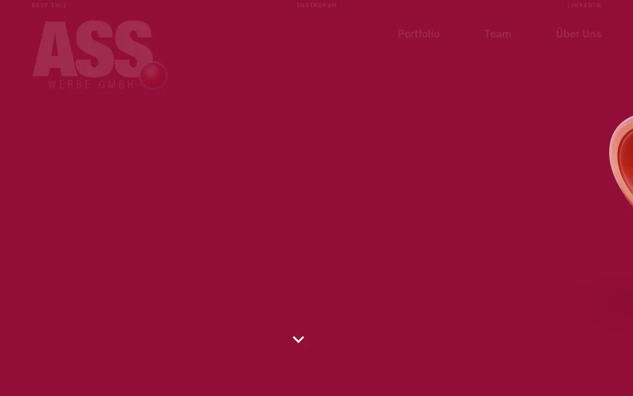 Screenshot of asswerbe.de