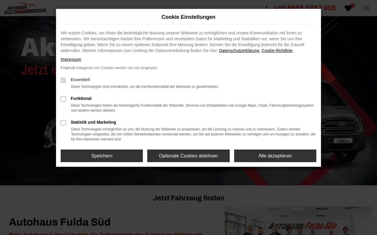 Screenshot of autohaus-fulda-sued.de