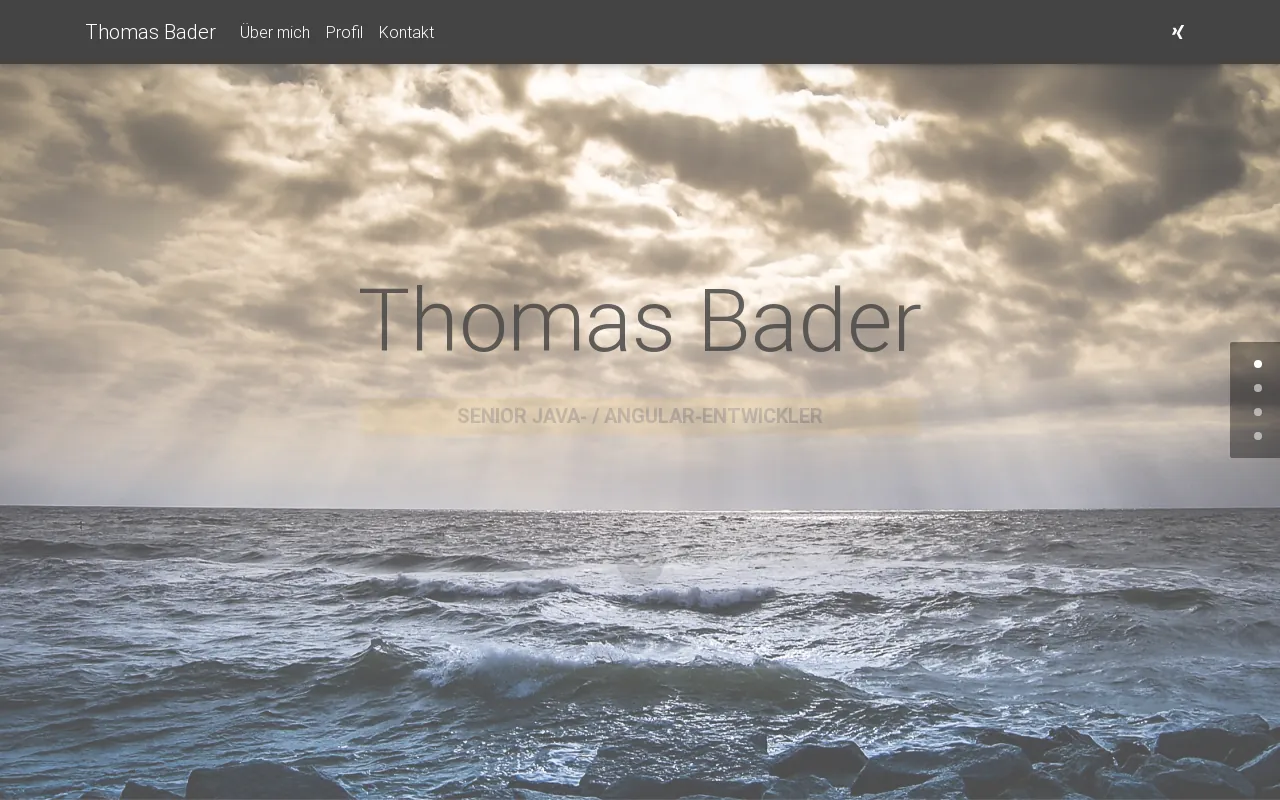 Screenshot of bader.sh