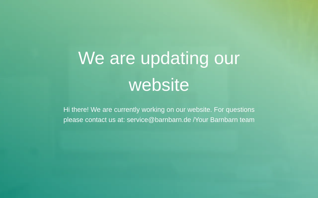 Screenshot of barnbarn.de