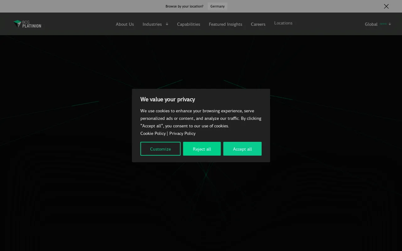 Screenshot of bcgplatinion.com