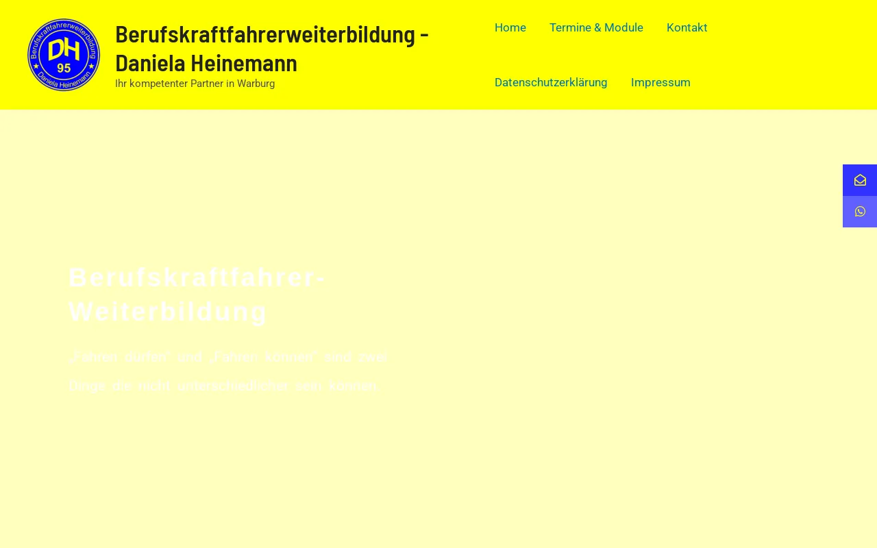 Screenshot of bkf-warburg.de