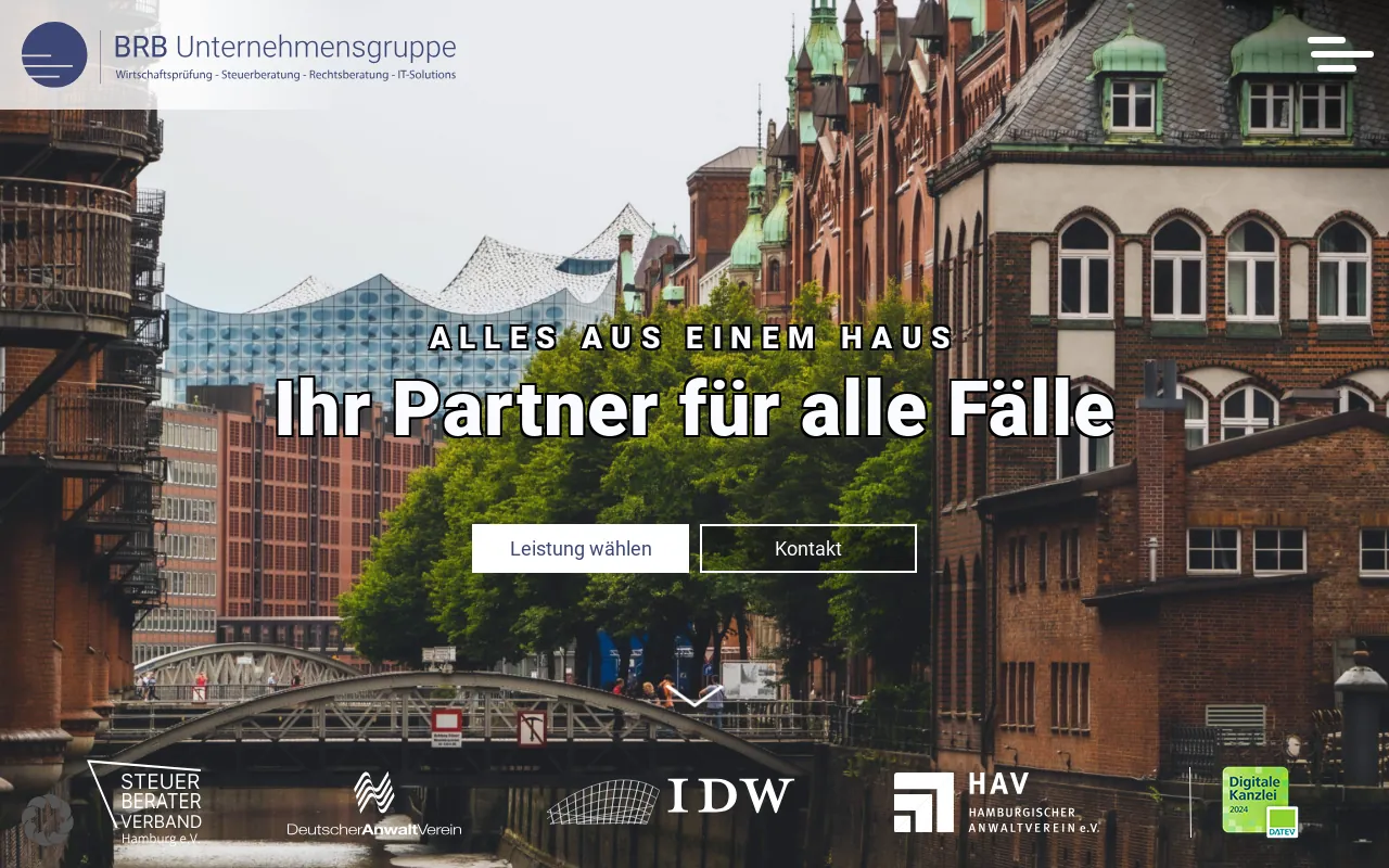 Screenshot of brbgruppe.de