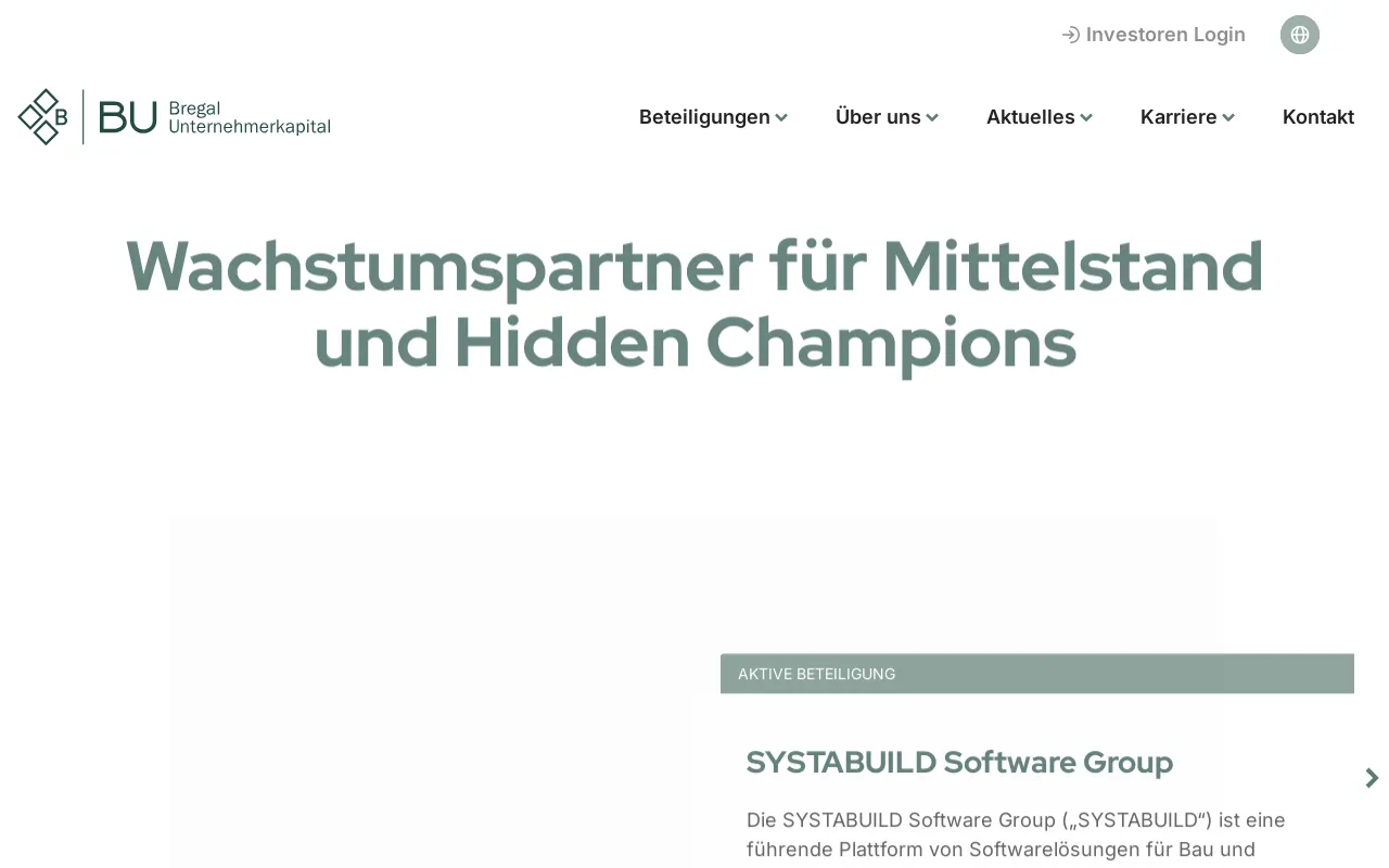 Screenshot of bu-partners.de