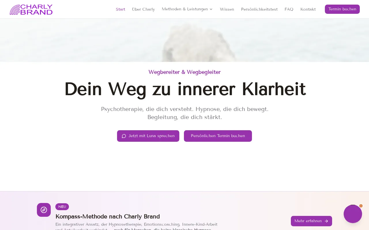 Screenshot of charlybrand.de