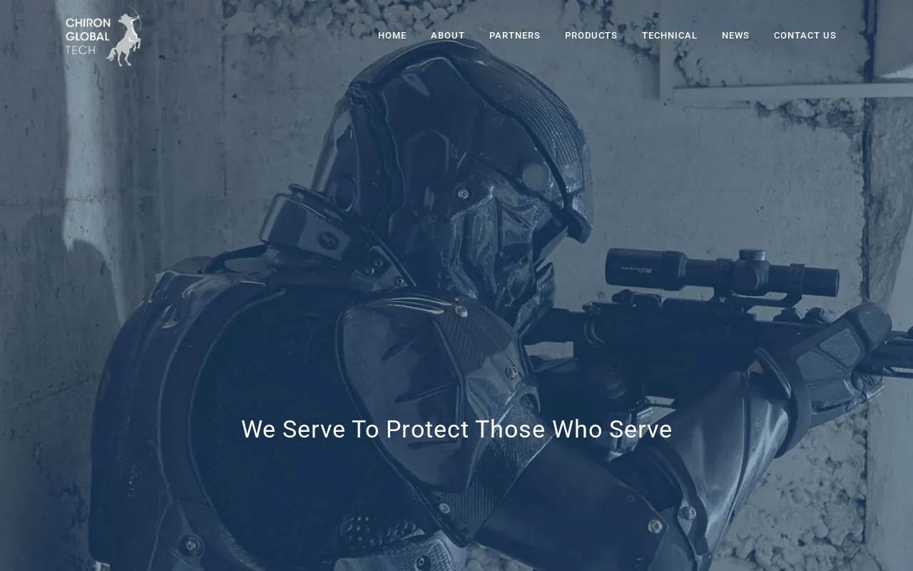 Screenshot of chironglobaltechnologies.com