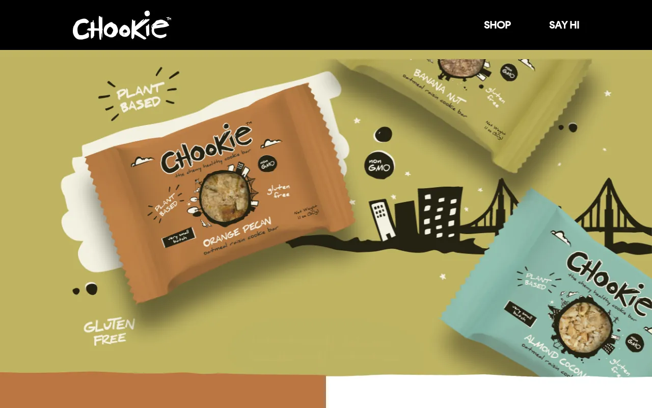 Screenshot of chookie.com