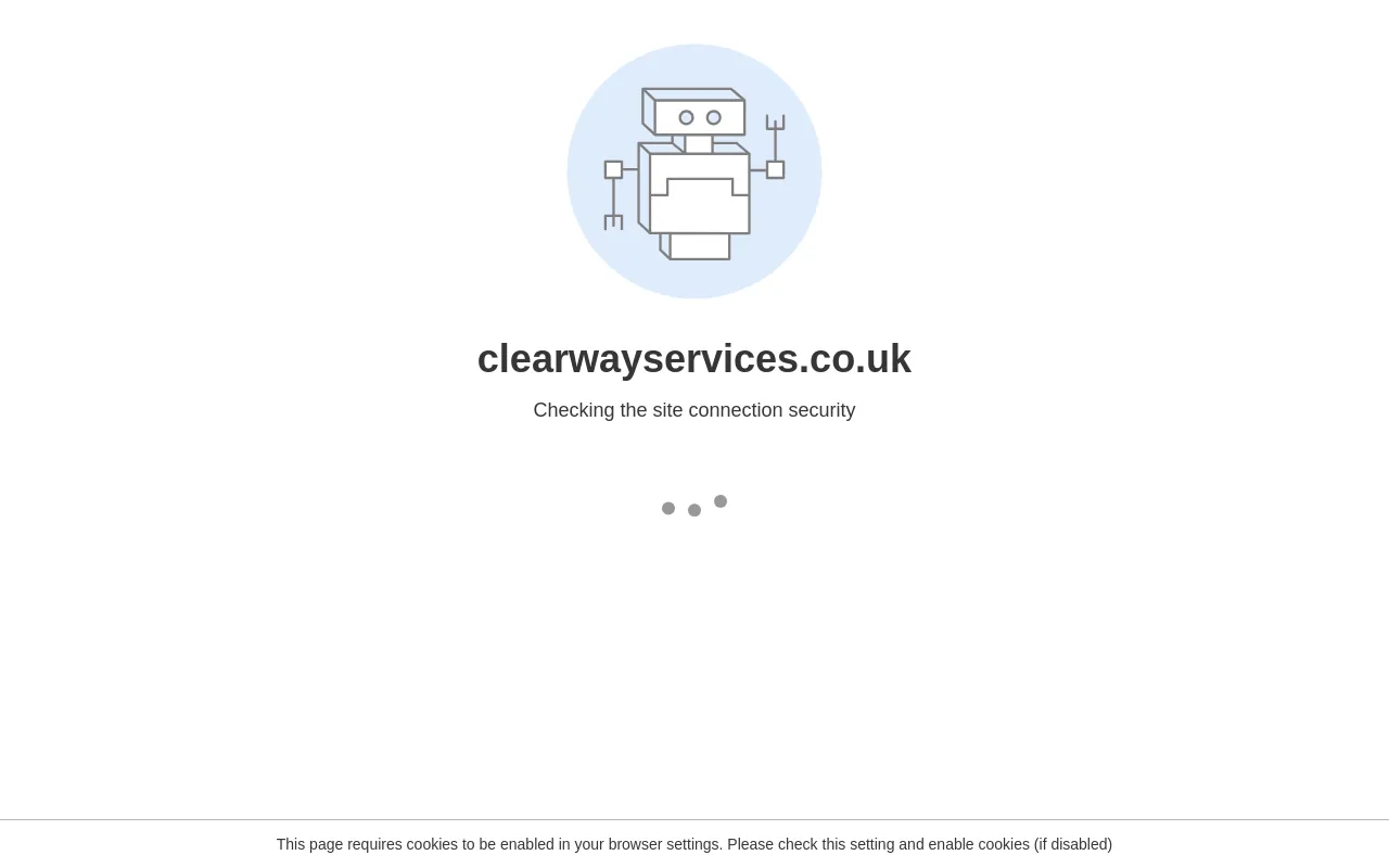 Screenshot of clearwayservices.co.uk