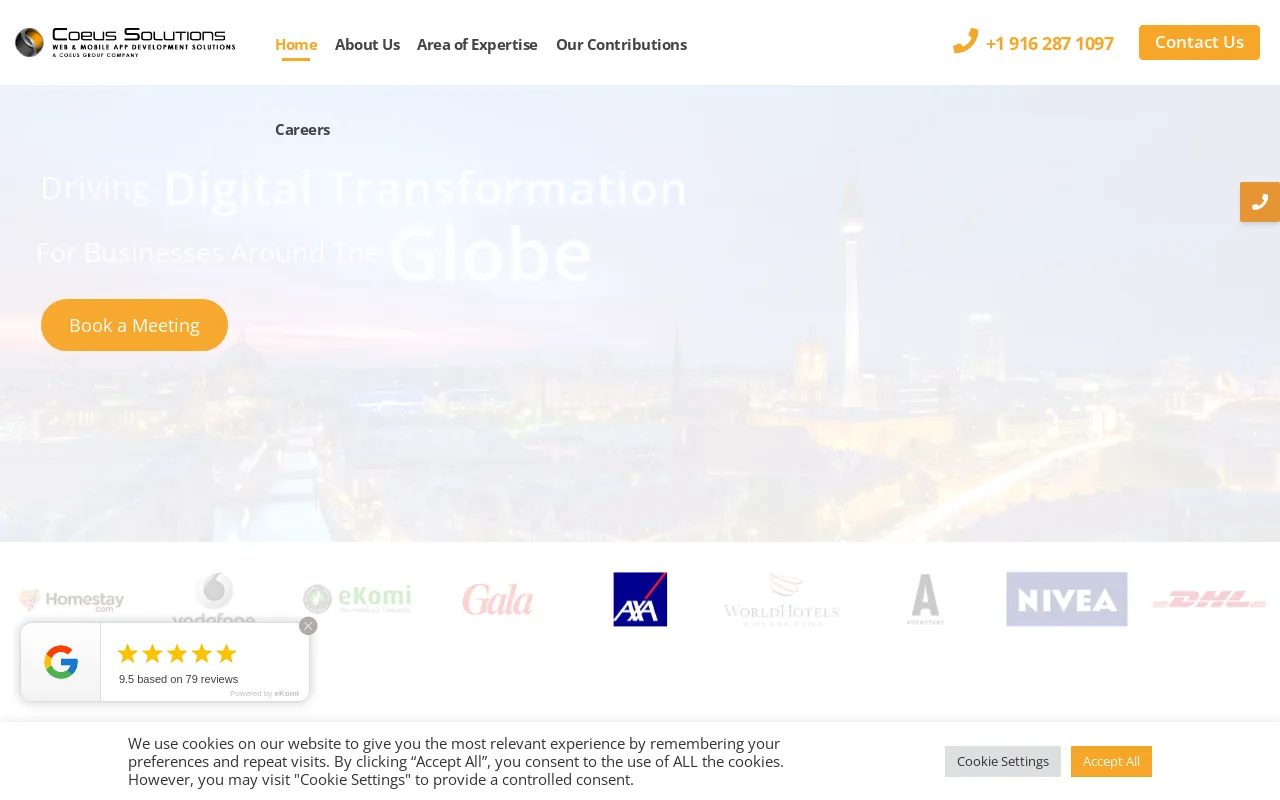 Screenshot of coeus-solutions.de