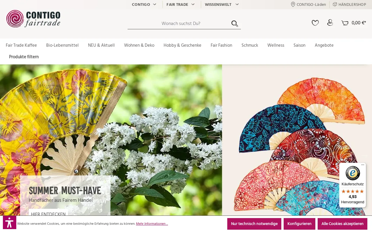 Screenshot of contigo.de