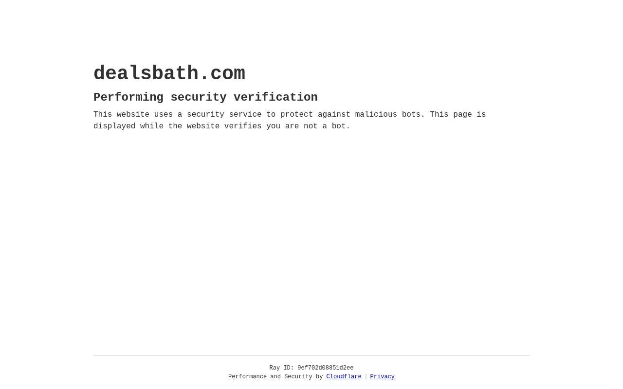 Screenshot of dealsbath.com
