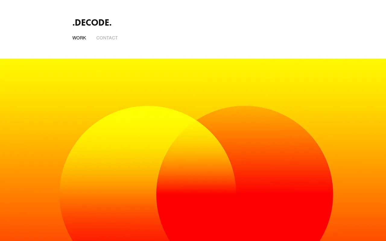 Screenshot of decode.ist