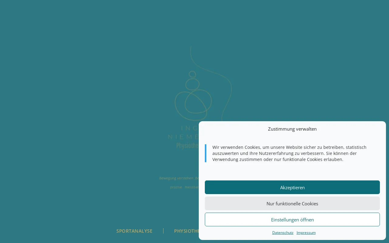 Screenshot of dein-physio.com