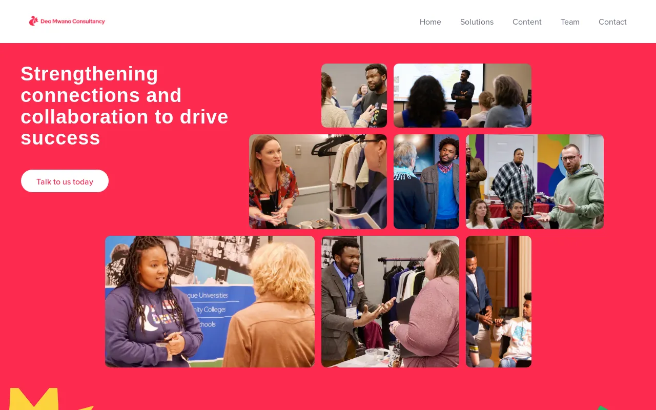 Screenshot of deomwano.com