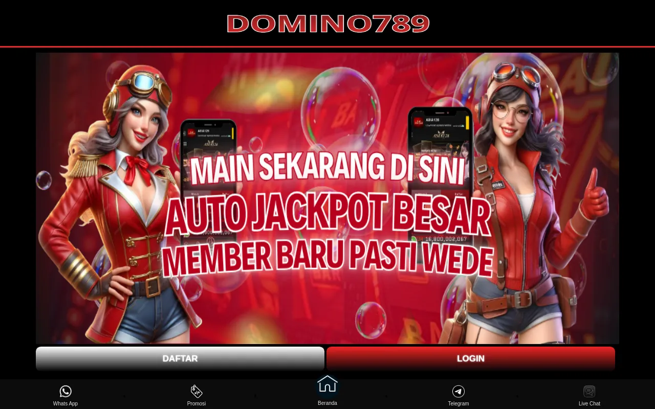 Screenshot of domino789.net