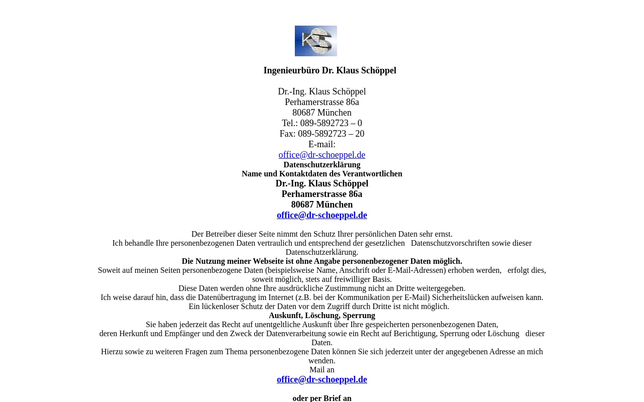 Screenshot of dr-schoeppel.de