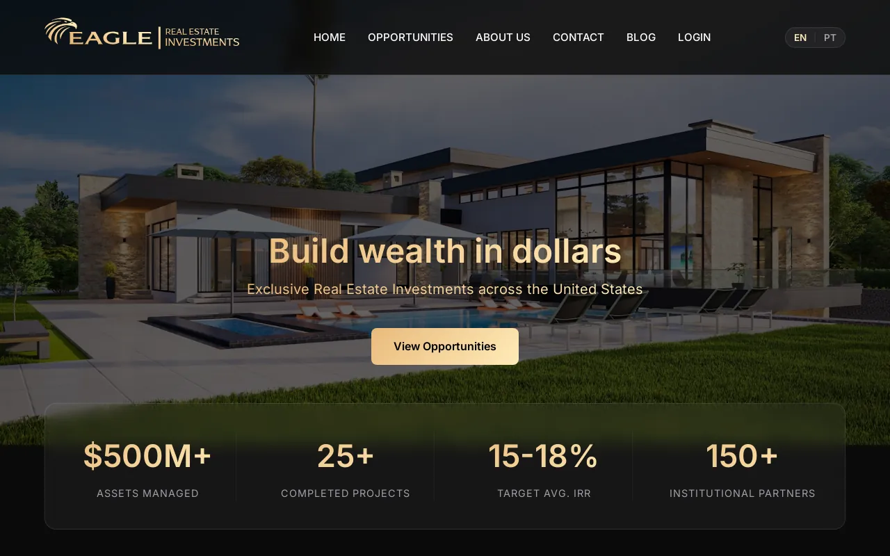 Screenshot of eaglegroup.us