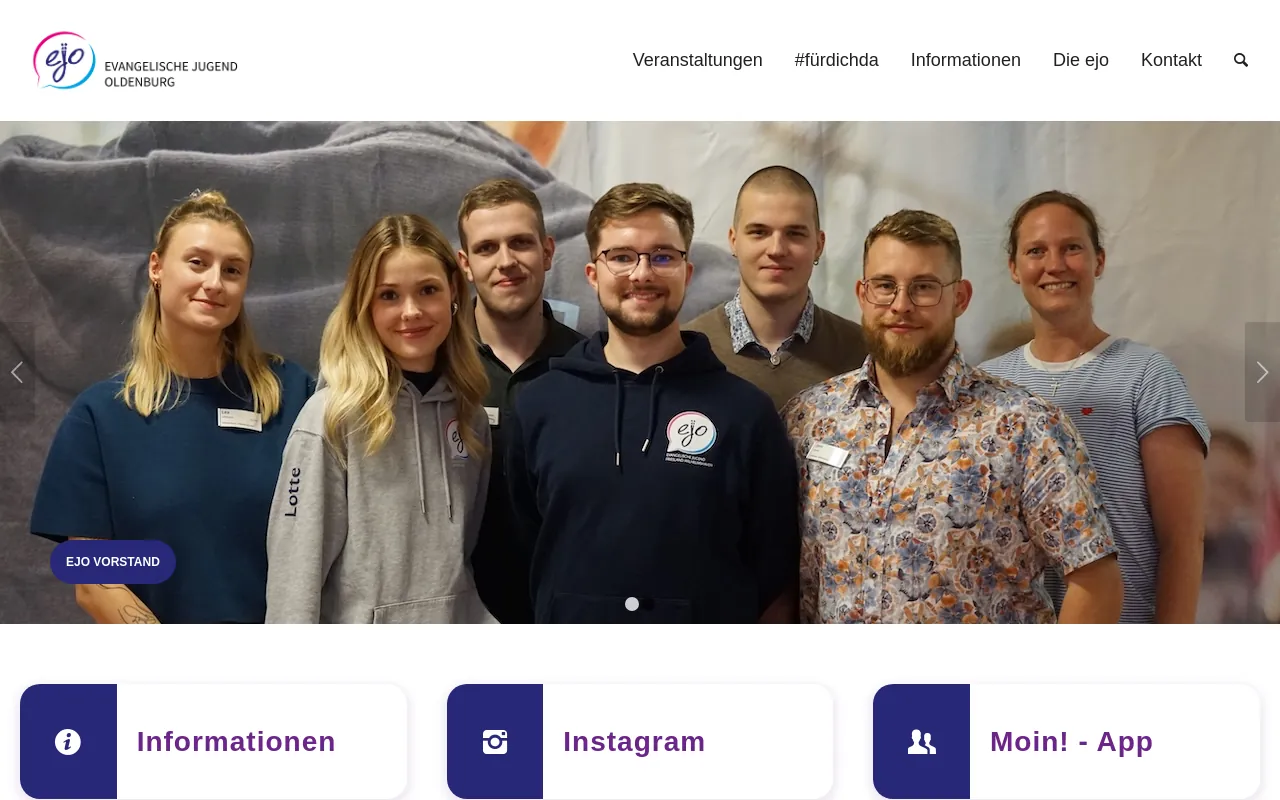 Screenshot of ejo.de
