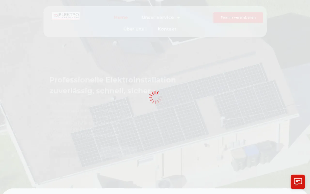 Screenshot of elektroluckow.de