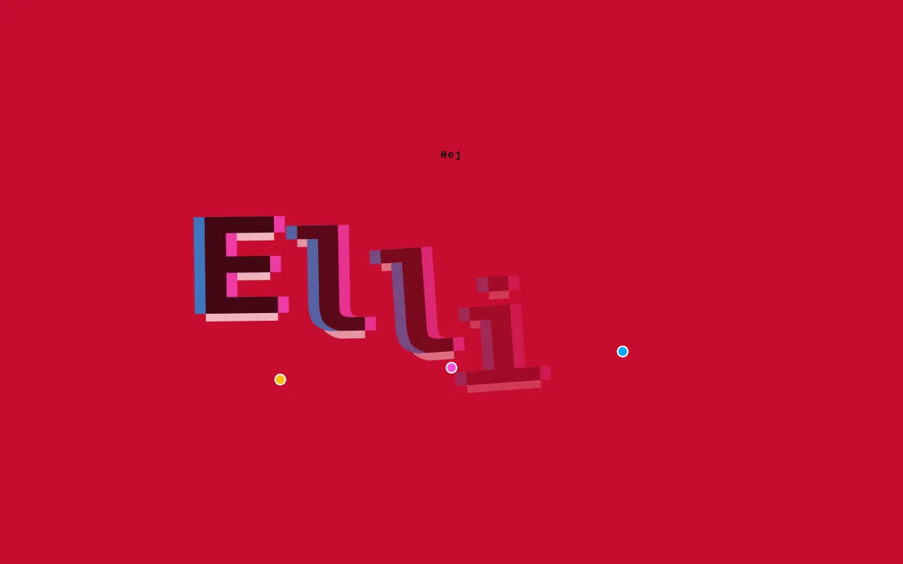 Screenshot of elliotjarnit.dev