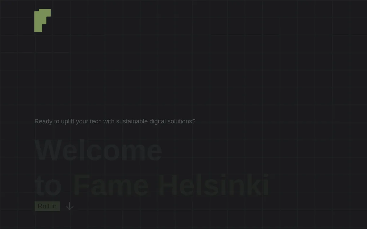 Screenshot of fame.fi