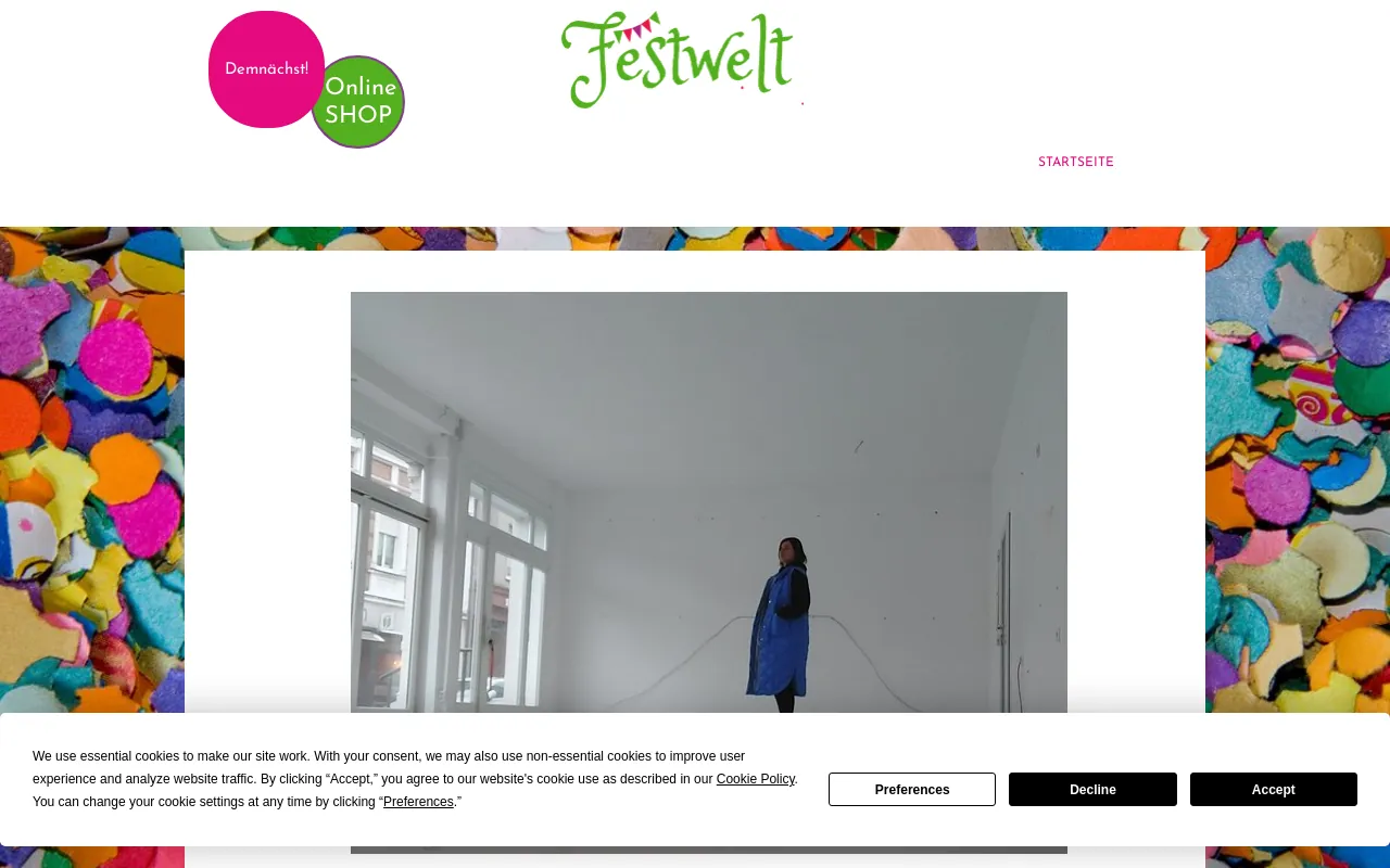 Screenshot of festwelt.com