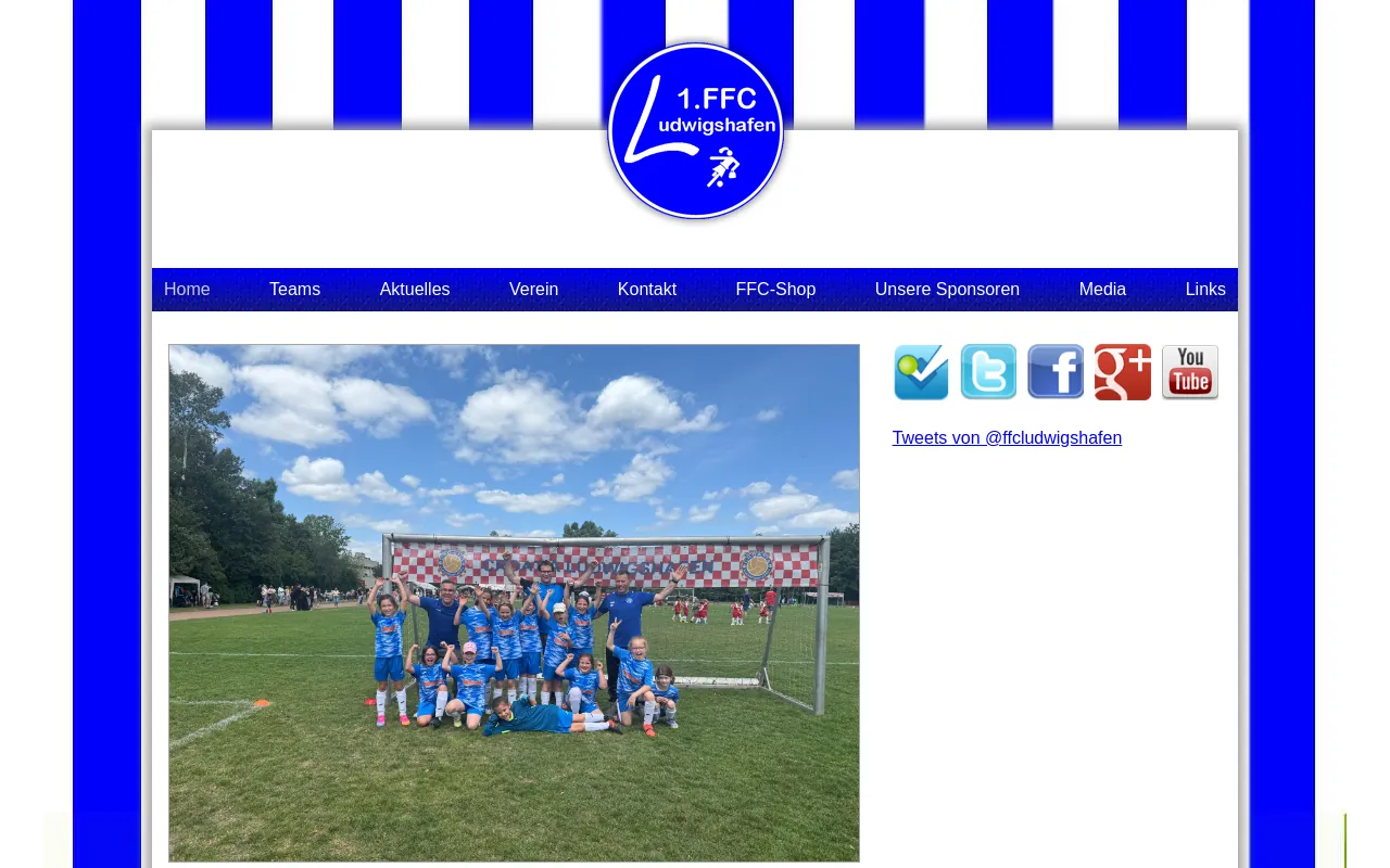 Screenshot of ffc-ludwigshafen.de