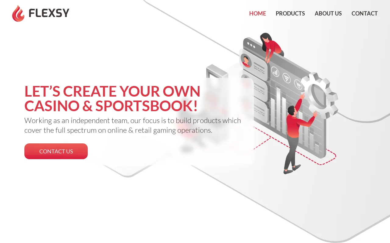 Screenshot of flexsy.io