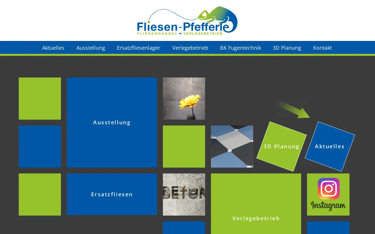 Screenshot of fliesen-pfefferle.de