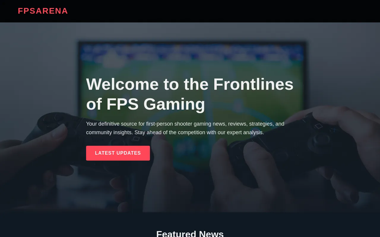 Screenshot of fpsinformer.xyz