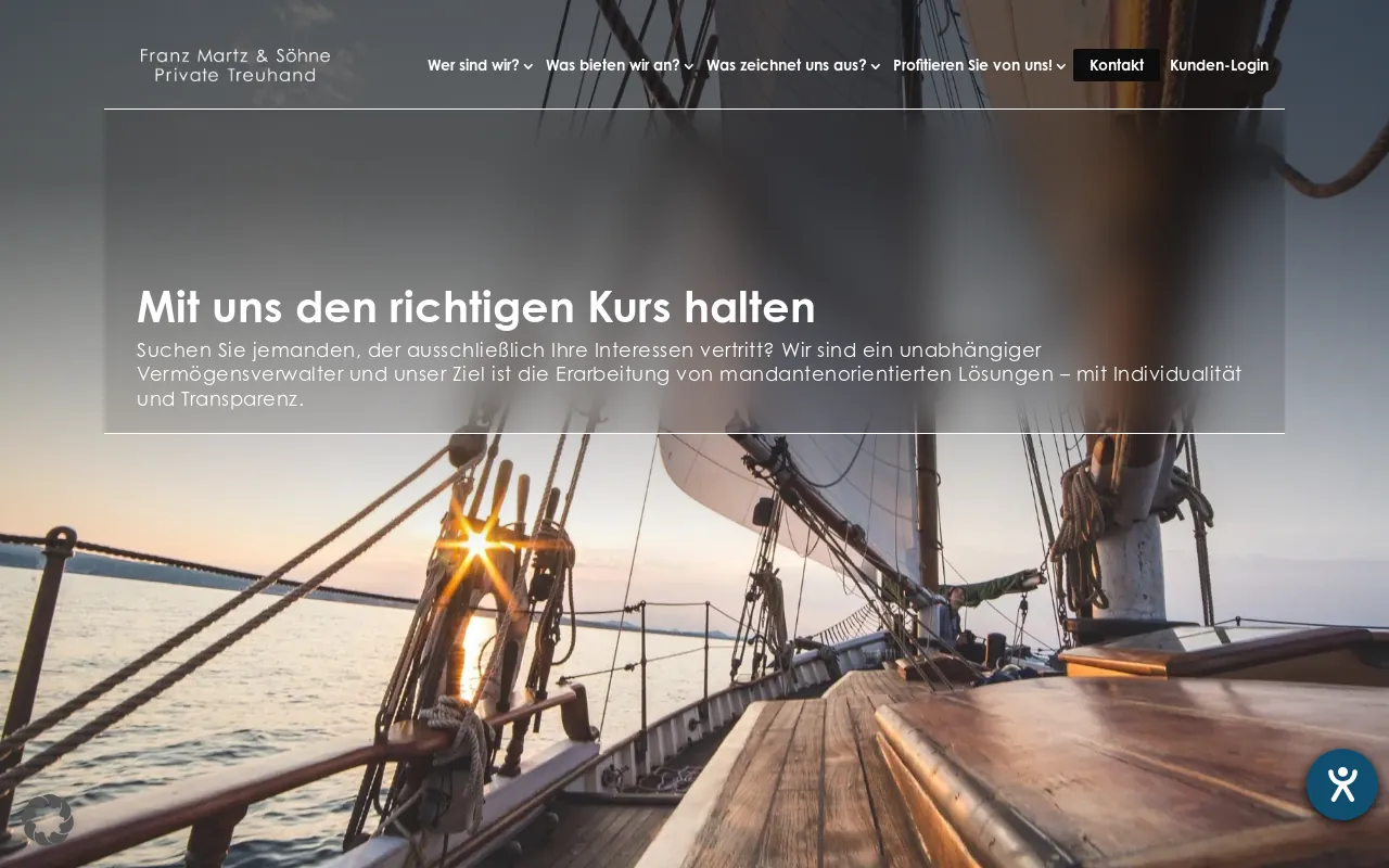 Screenshot of framas-treuhand.de