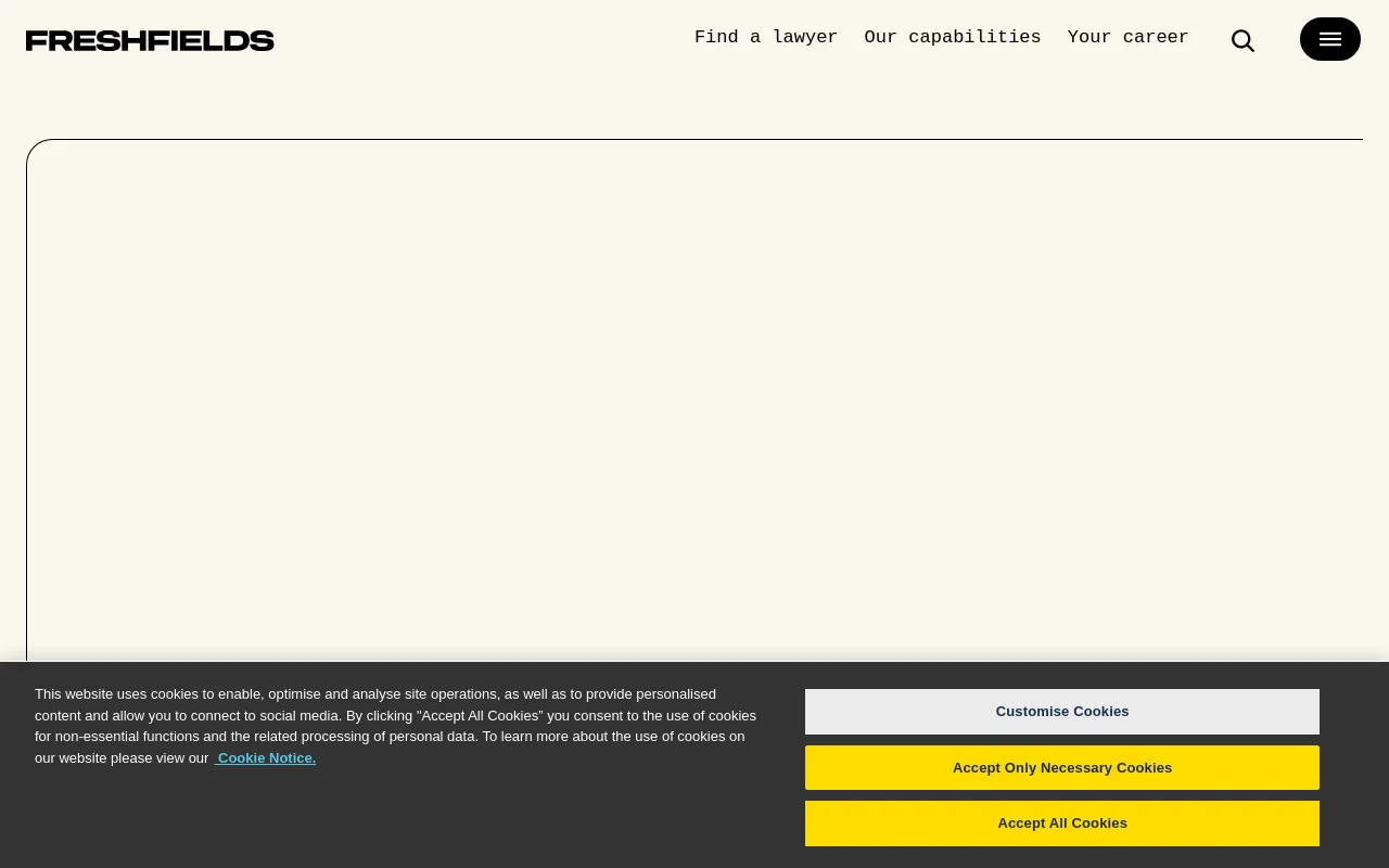 Screenshot of freshfields.com