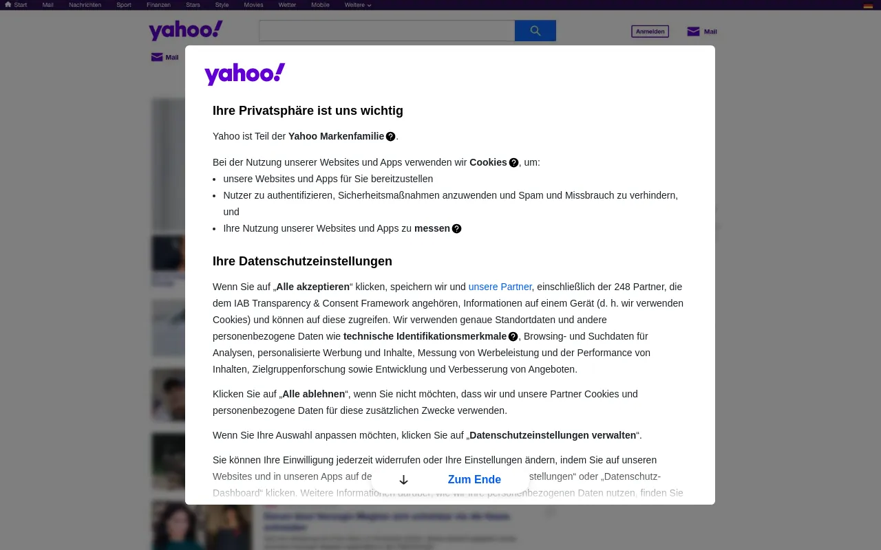 Screenshot of frontiernet.net