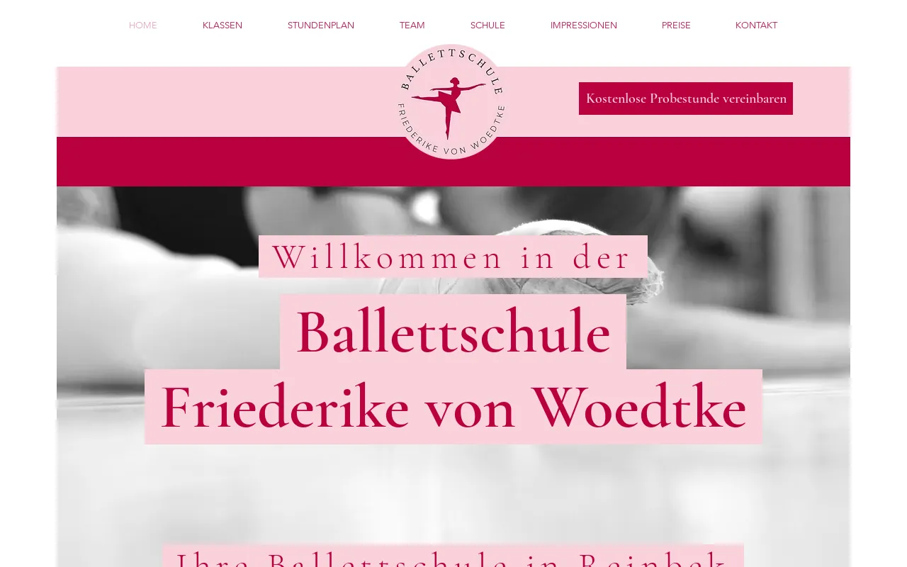 Screenshot of fvw-ballett.de