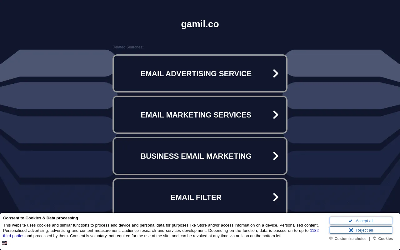 Screenshot of gamil.co