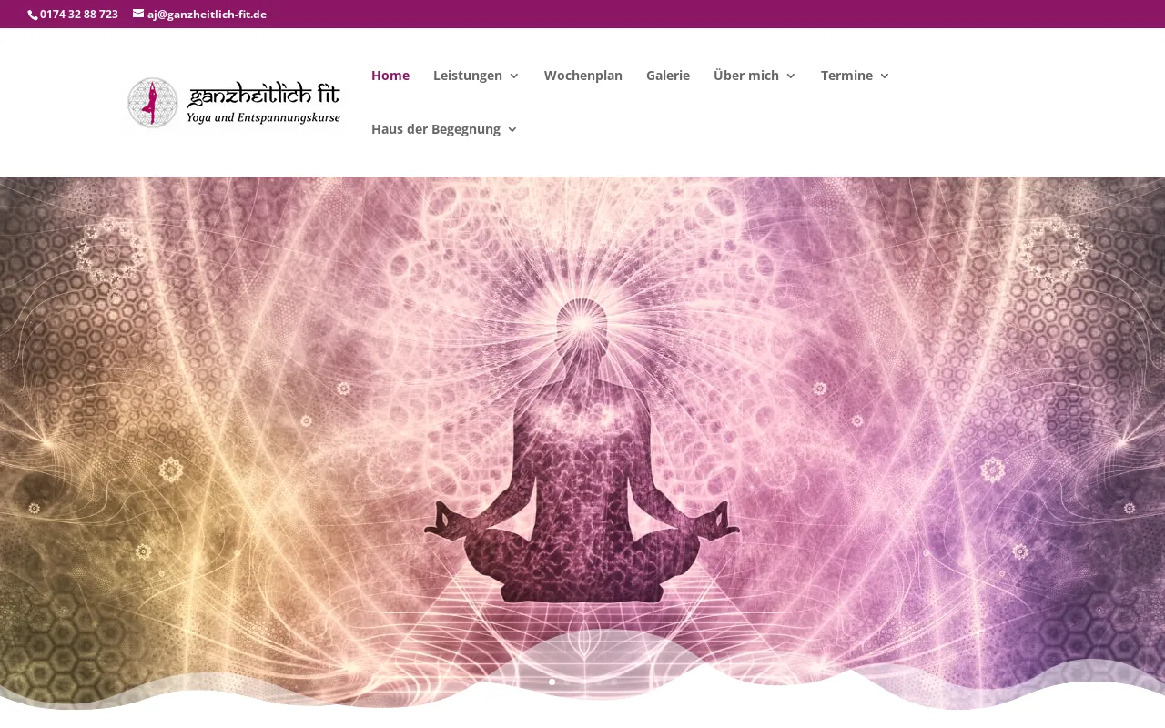 Screenshot of ganzheitlich-fit.de