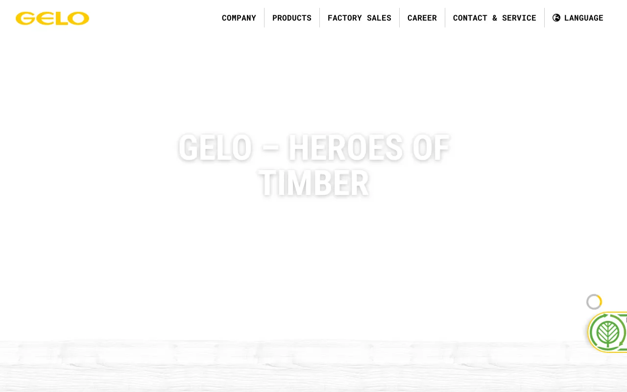 Screenshot of gelo.de