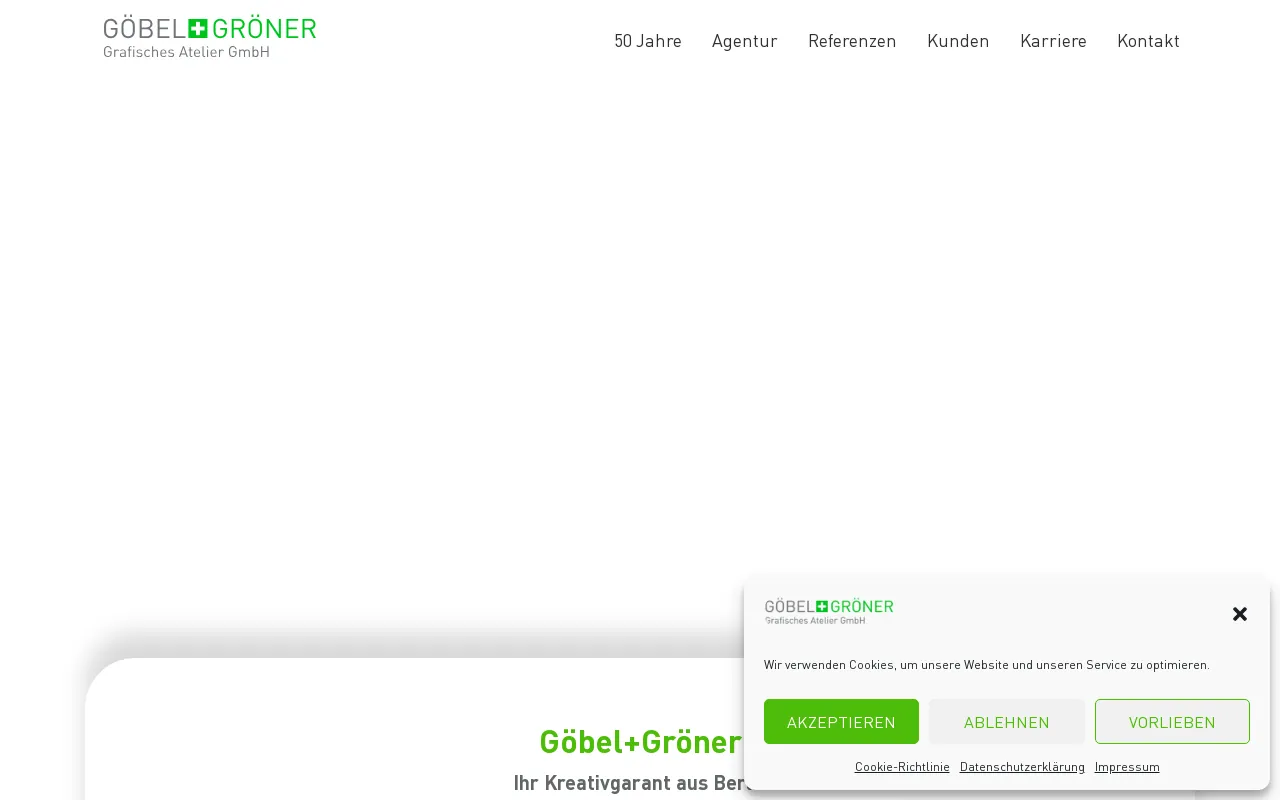 Screenshot of goebel-groener.de