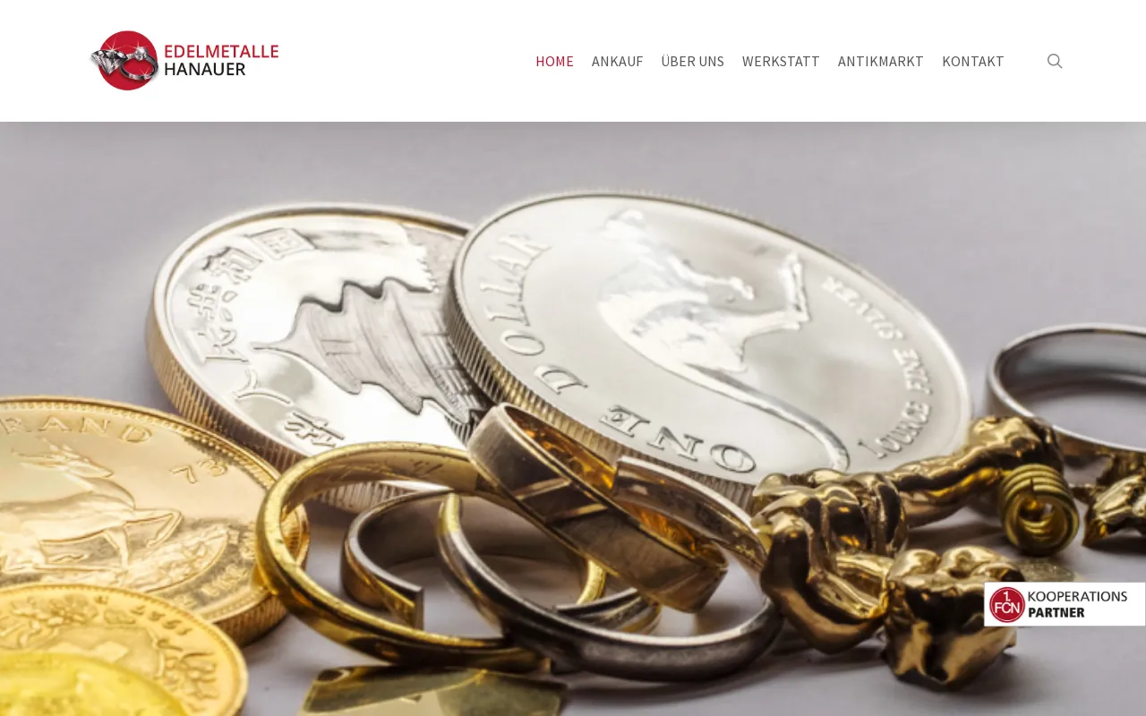 Screenshot of gold-hanauer.de