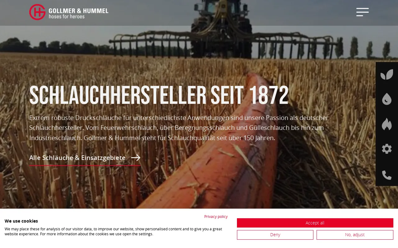 Screenshot of gollmer-hummel.com
