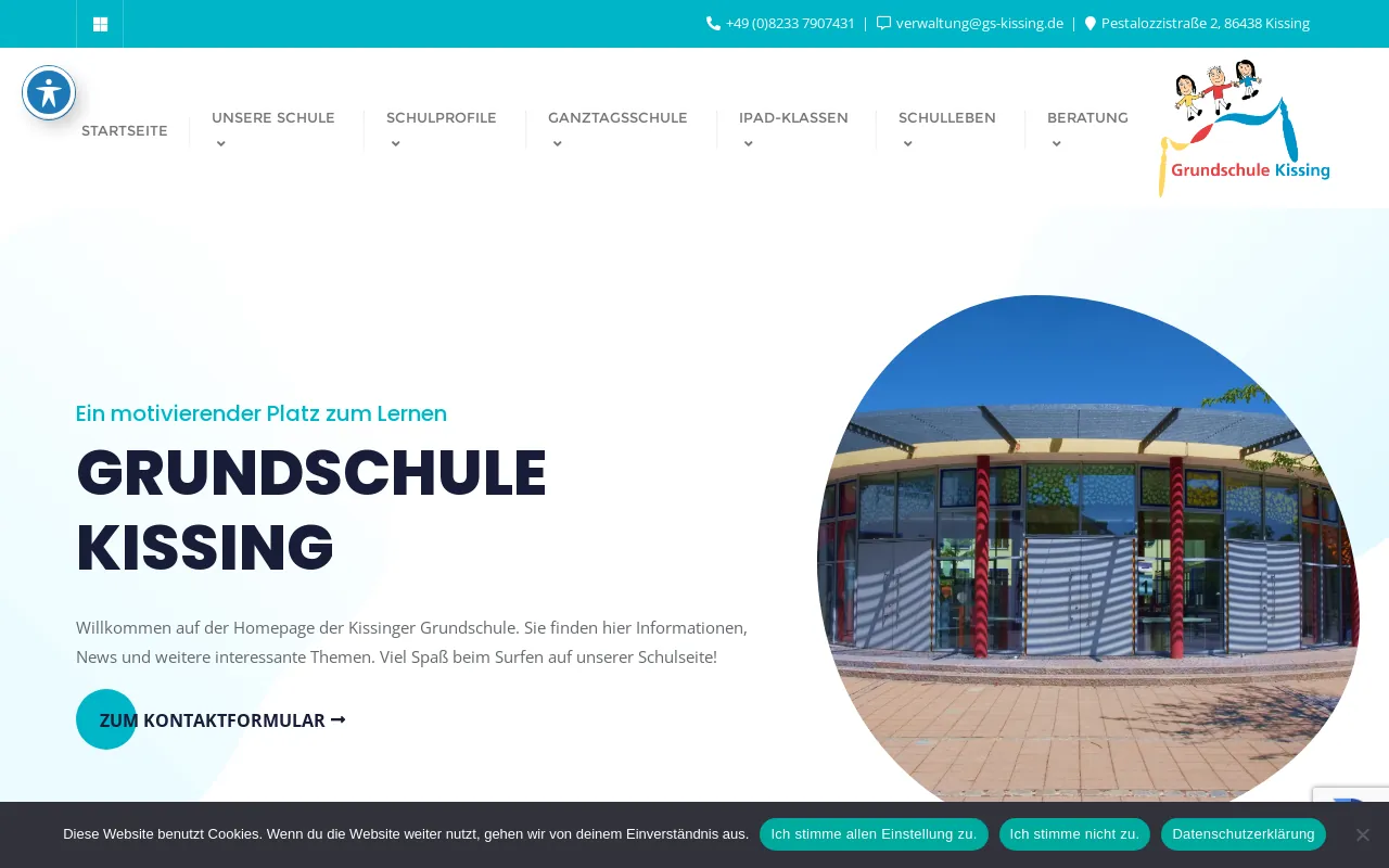 Screenshot of gs-kissing.de
