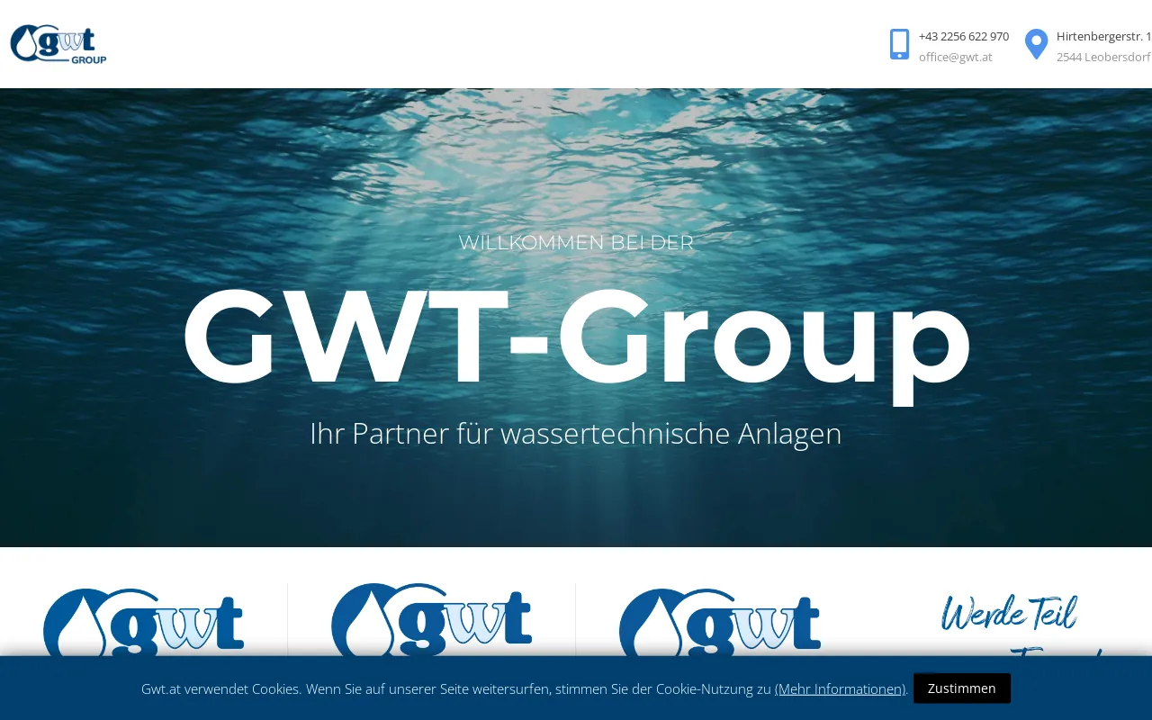 Screenshot of gwt.at