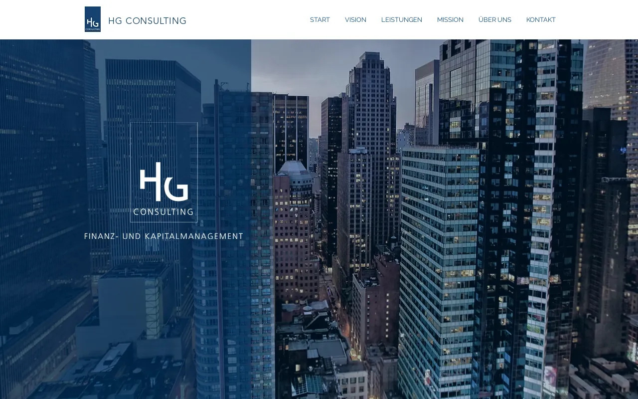 Screenshot of hg-consulting.net
