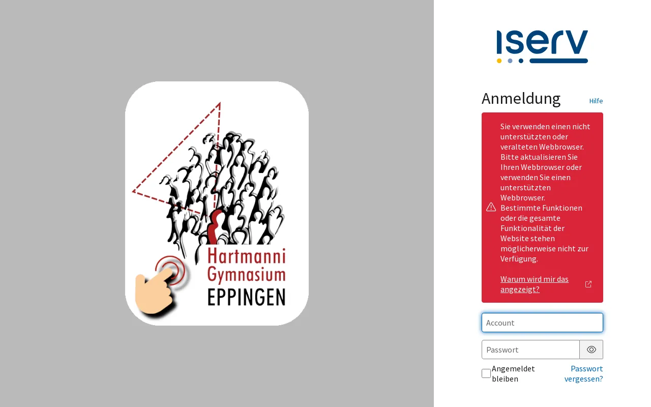Screenshot of hg-epp.de