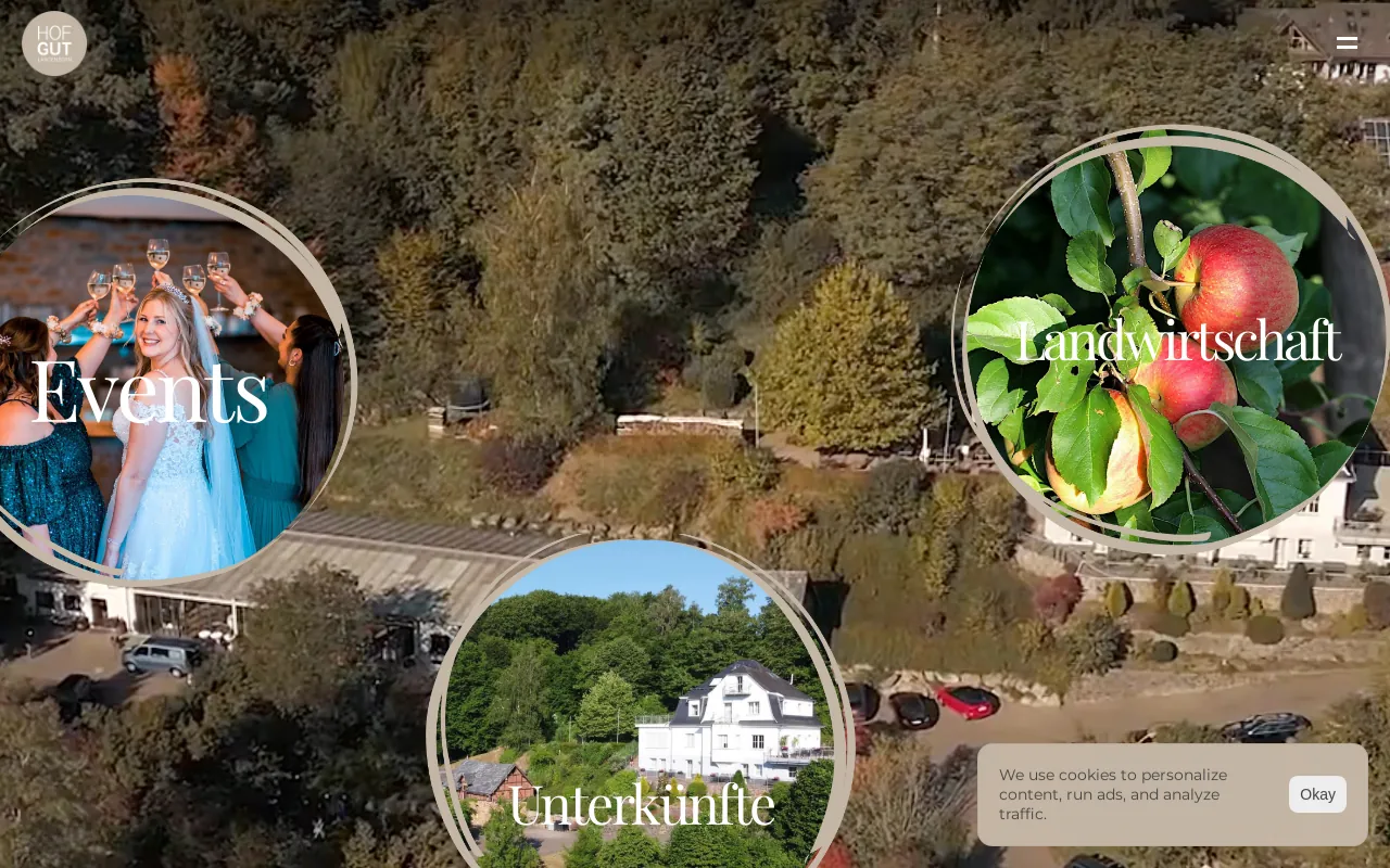 Screenshot of hofgut-langenborn.de